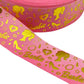 Barbie Gold Foil Ribbon (38mm/ 1.5 inches, Foil Ribbon )