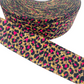 Leopard Print  Ribbon (38mm /1.5 inches)