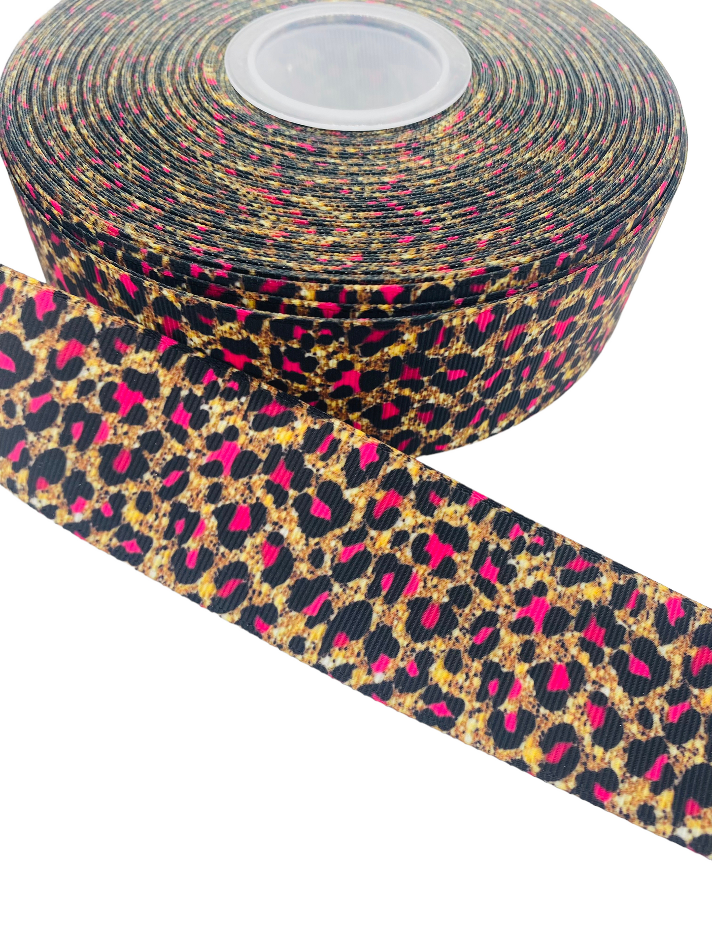 Leopard Print  Ribbon (38mm /1.5 inches)