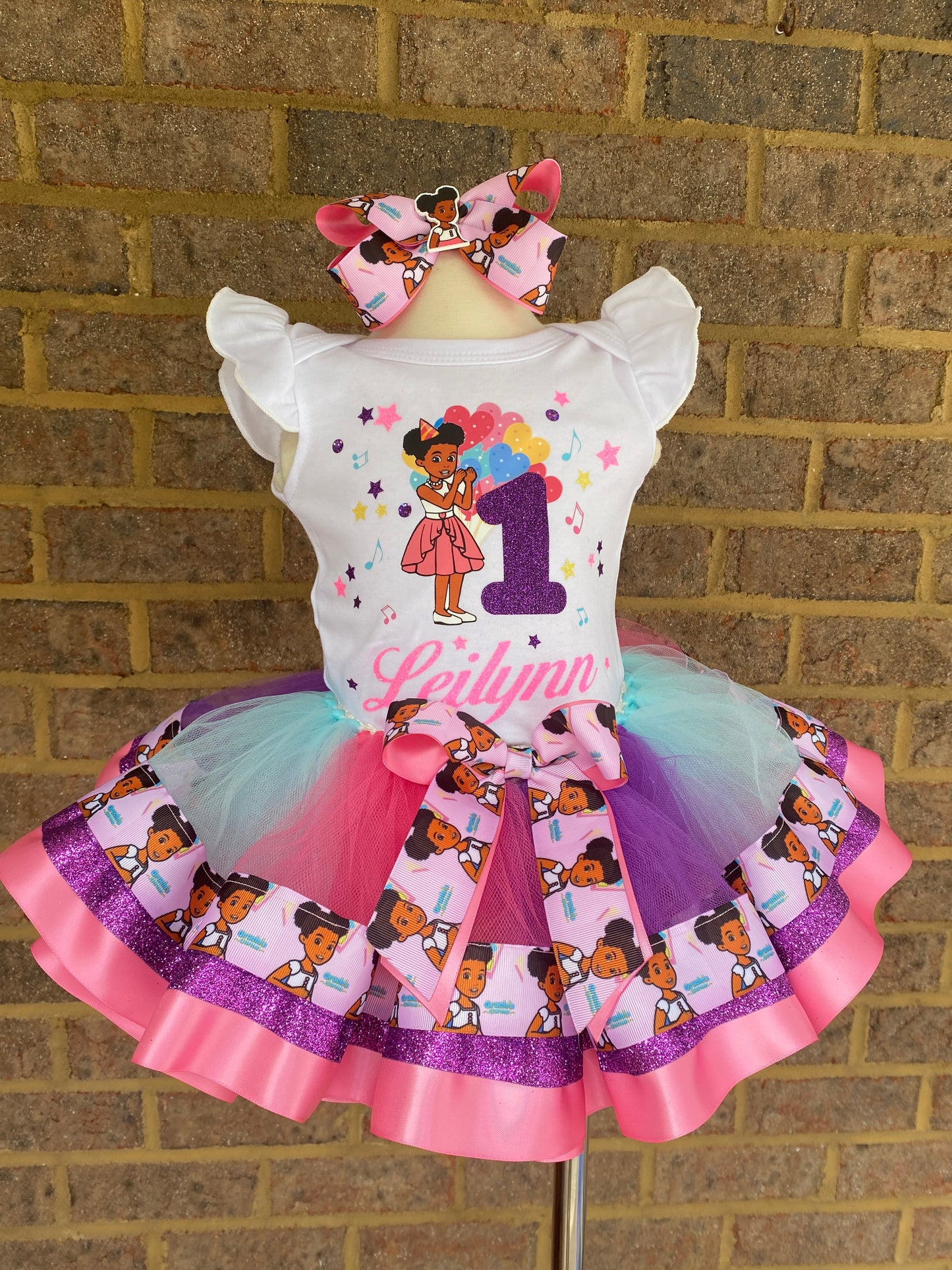 Gracie's Corner Tutu outfit, Gracie's Corner tutu set, Gracie's Corner Dress, Gracie's Corner Birthday outfit 3