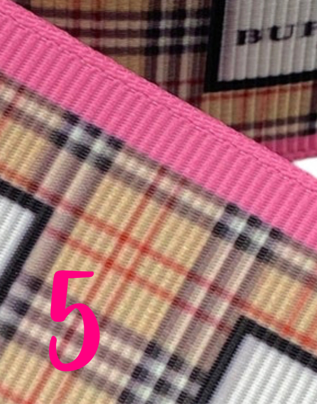 #5  Ribbon. 38mm / 1.5 inch Ribbon ( 1 Yard)