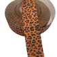 Leopard Print  Ribbon (38mm /1.5 inches)