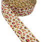 Leopard Print  Ribbon (38mm /1.5 inches)