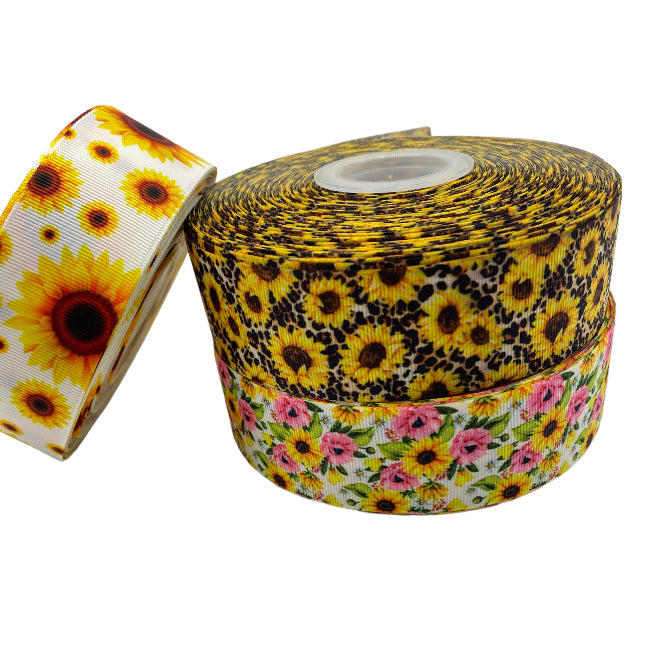 Sunflower Ribbon (1.5 inch/38mm) 1 yard