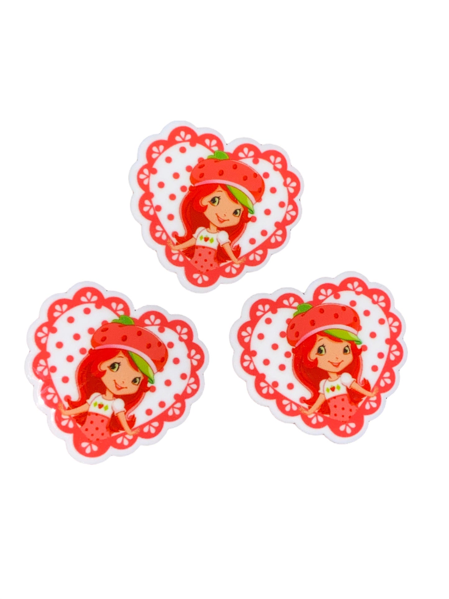 Strawberry shortcake Resin Planar (1 piece)