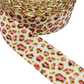 Leopard Print  Ribbon (38mm /1.5 inches)