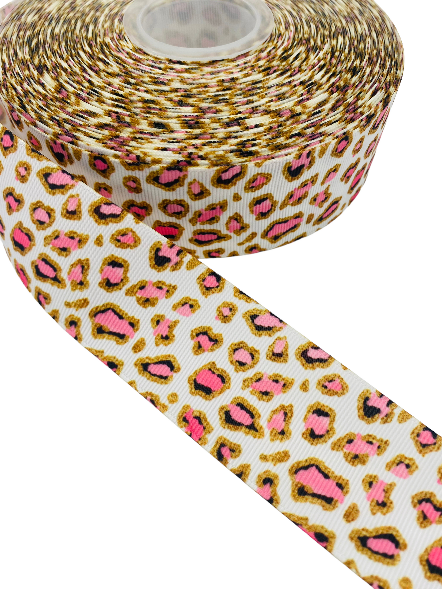 Leopard Print  Ribbon (38mm /1.5 inches)