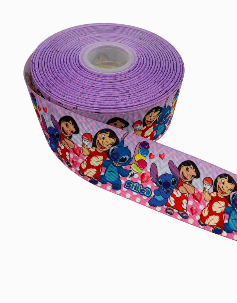 Lilo and Stitch Ribbon  (50mm / 2 inches)