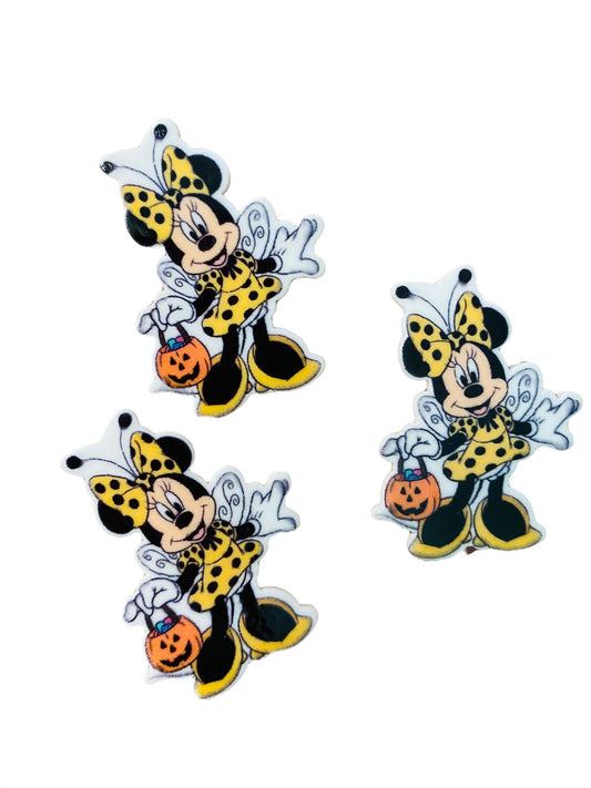 Minnie Mouse Halloween Resin Planar (1 pieces)