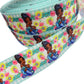 Princess Ribbon, Princess Tiana Ribbon. 1.5 inches / 38mm