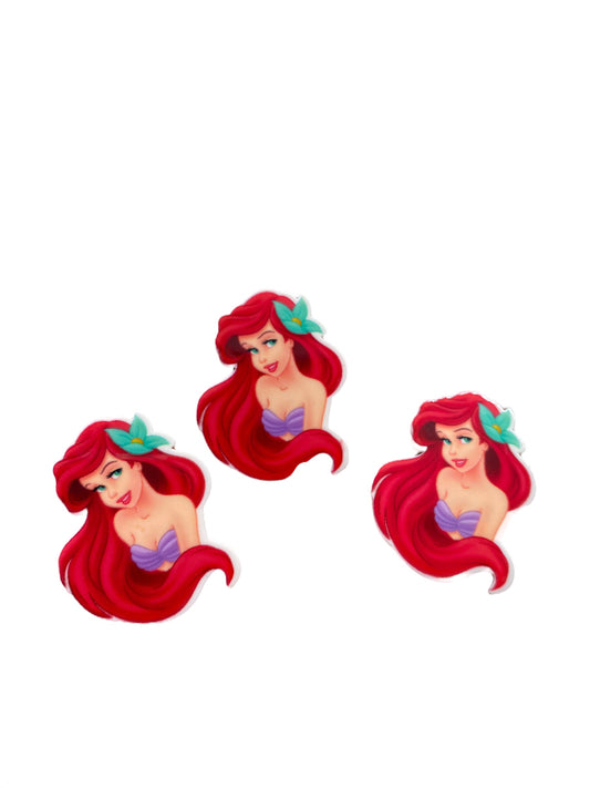 Mermaid Resin Planar (1 piece) Ariel little Mermaid