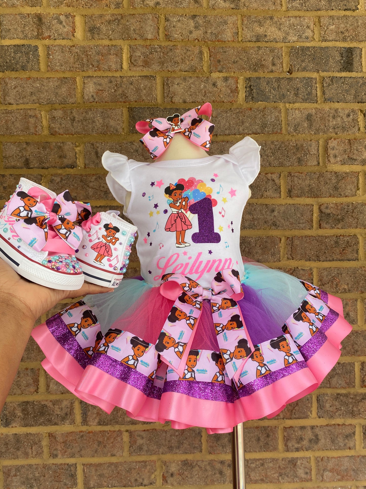 Gracie's Corner Tutu outfit, Gracie's Corner tutu set, Gracie's Corner Dress, Gracie's Corner Birthday outfit 3