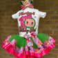 Cocomelon Tutu Outfit (3 layer outfit) cocomelon #3