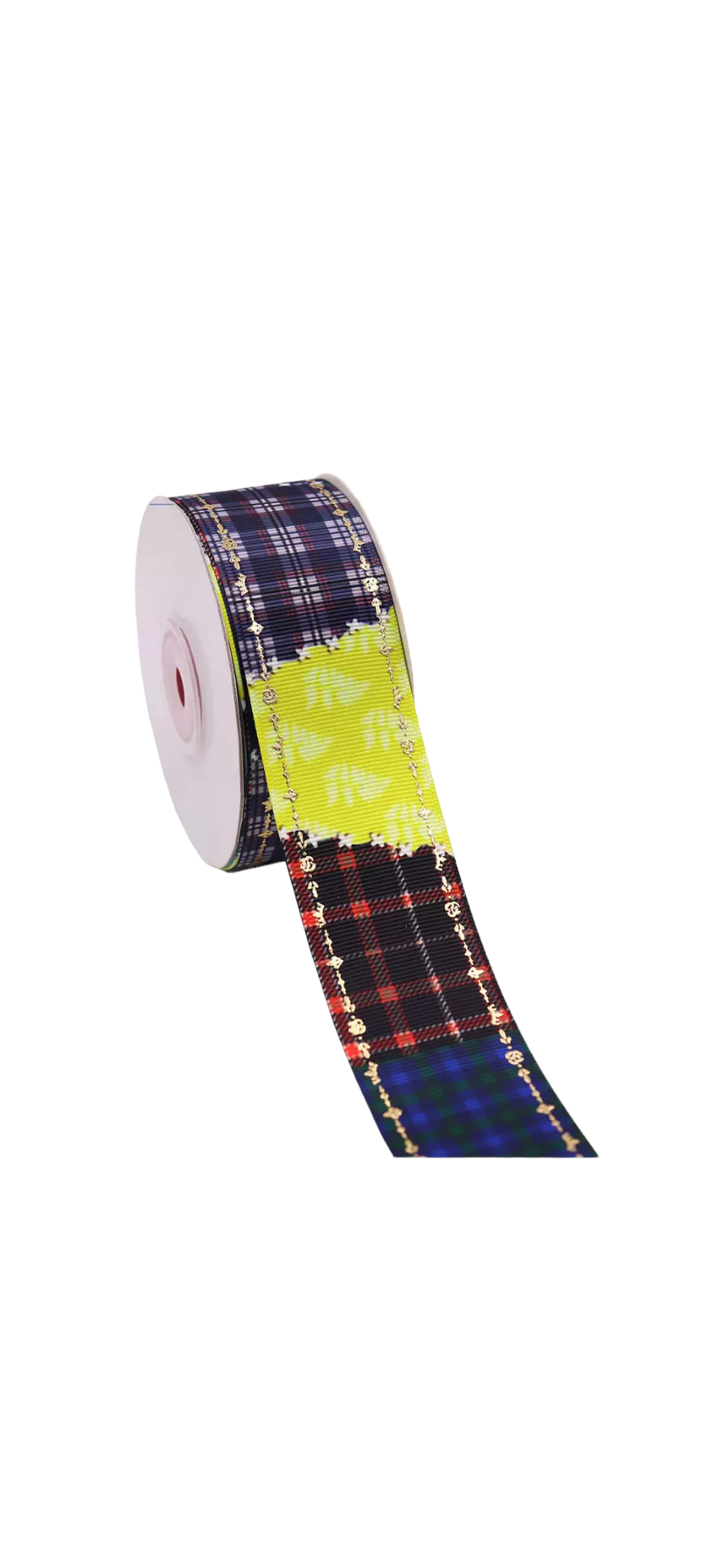 Multi Design Ribbon with Gold foil Printed (38mm /1.5 inches)