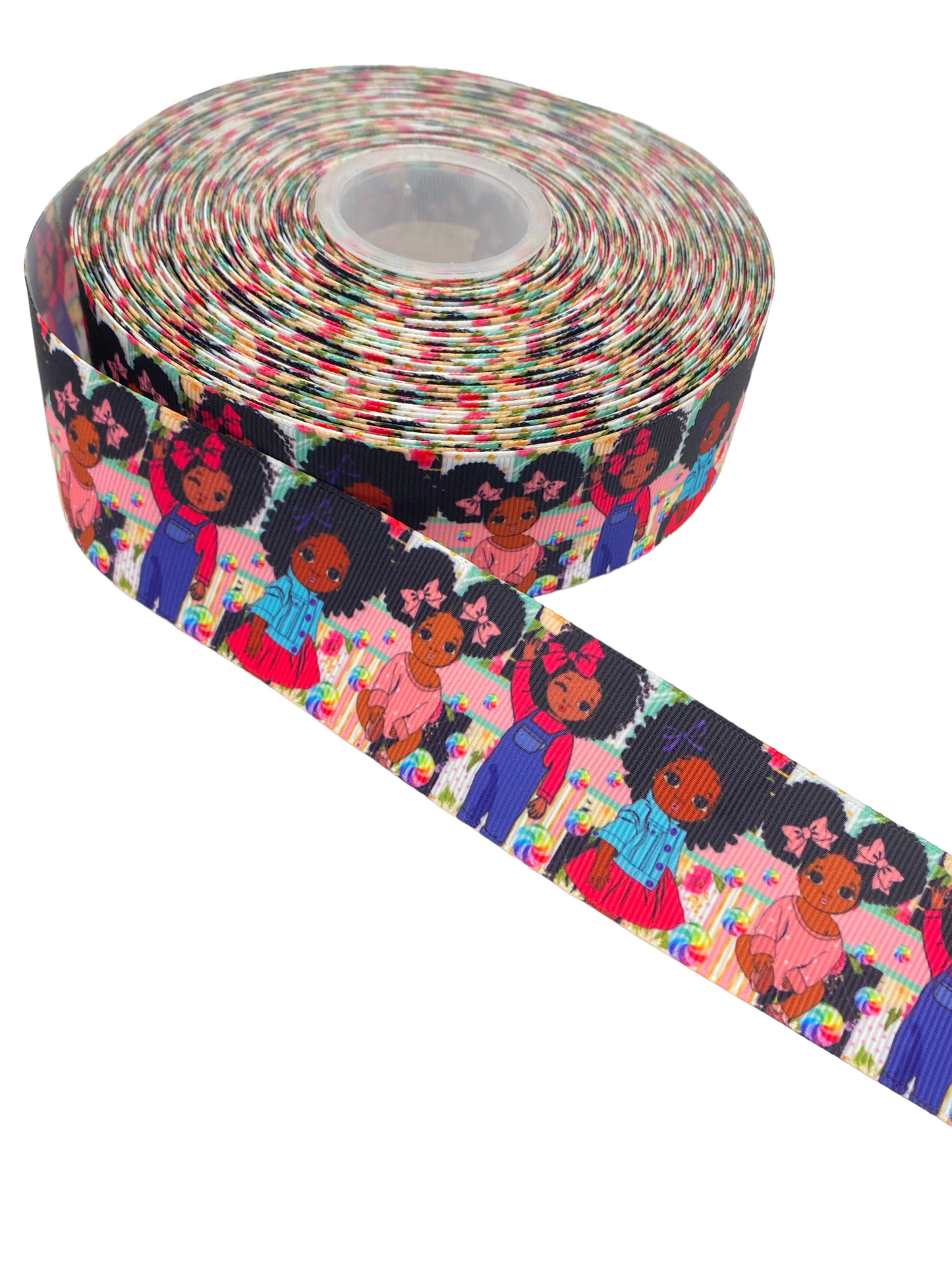 Black Girl Ribbon (38mm /1.5 inches)