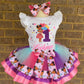 Gracie Corner 3 layer Ribbon Trimmed tutu outfit. Gracie2