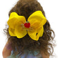 Yellow, Solid Color Jumbo hair clip