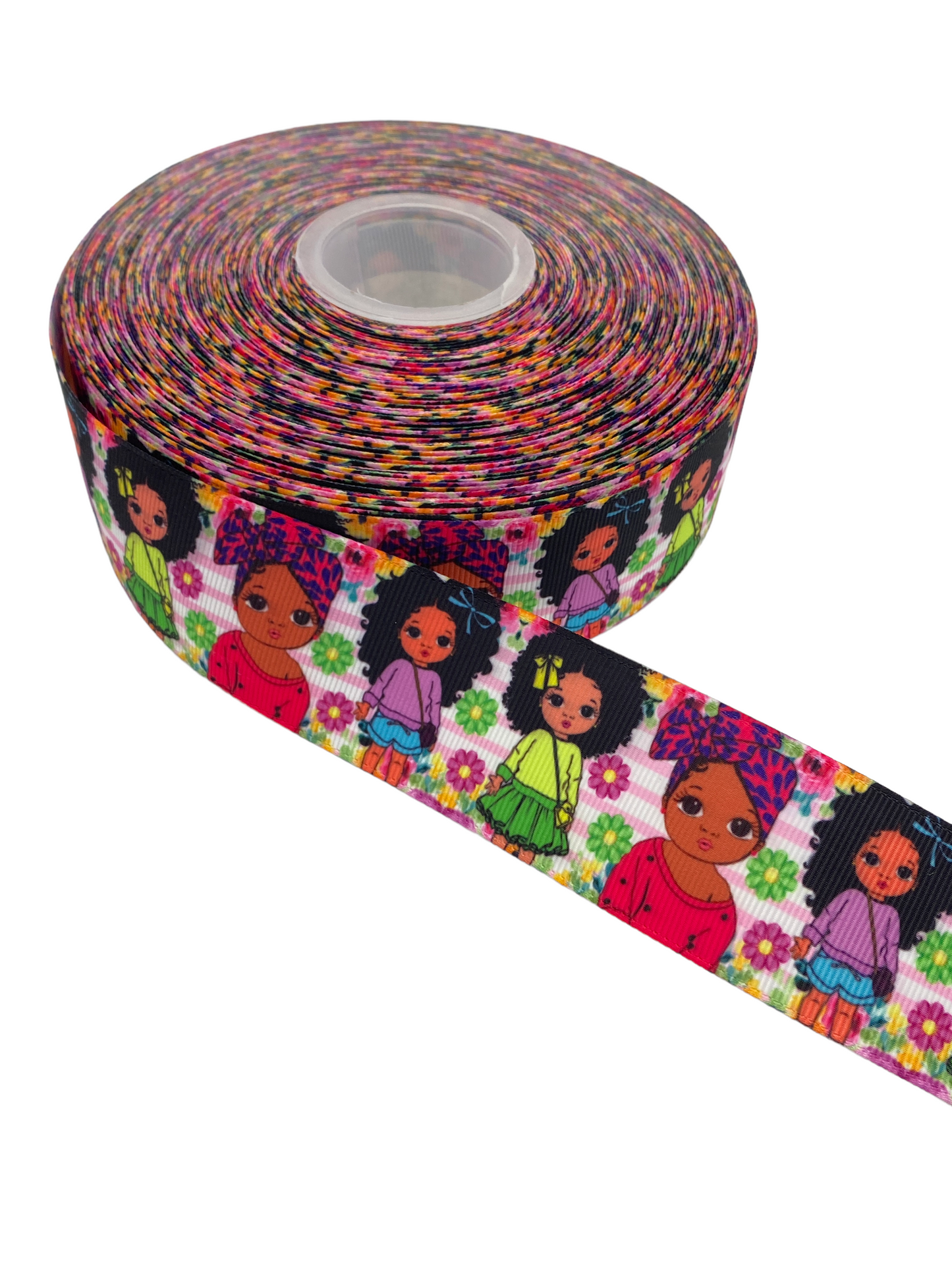 Black Girl Ribbon (38mm /1.5 inches)