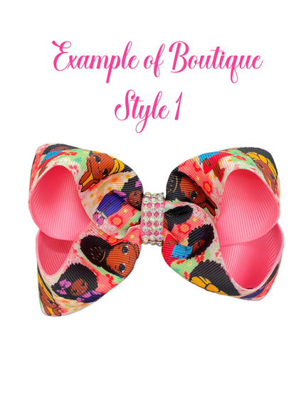 Customized headband or hair clip