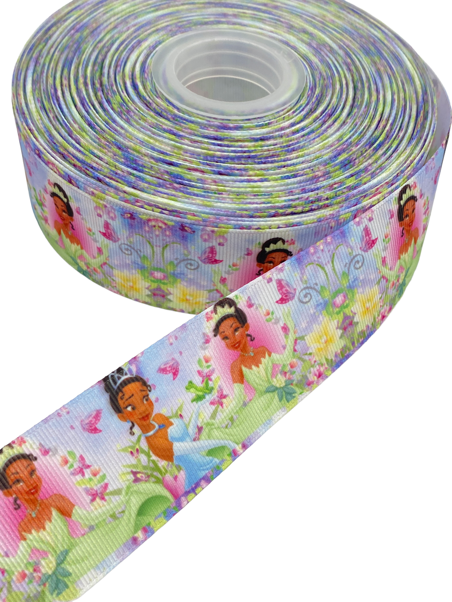 Princess Ribbon 38mm / 1.5 inches, Princess Tiana Ribbon