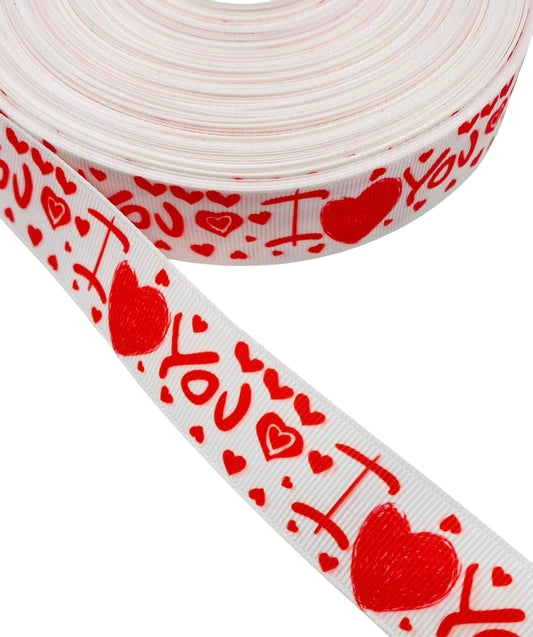 Valentine’s Day Ribbon 25mm/ 1 inches