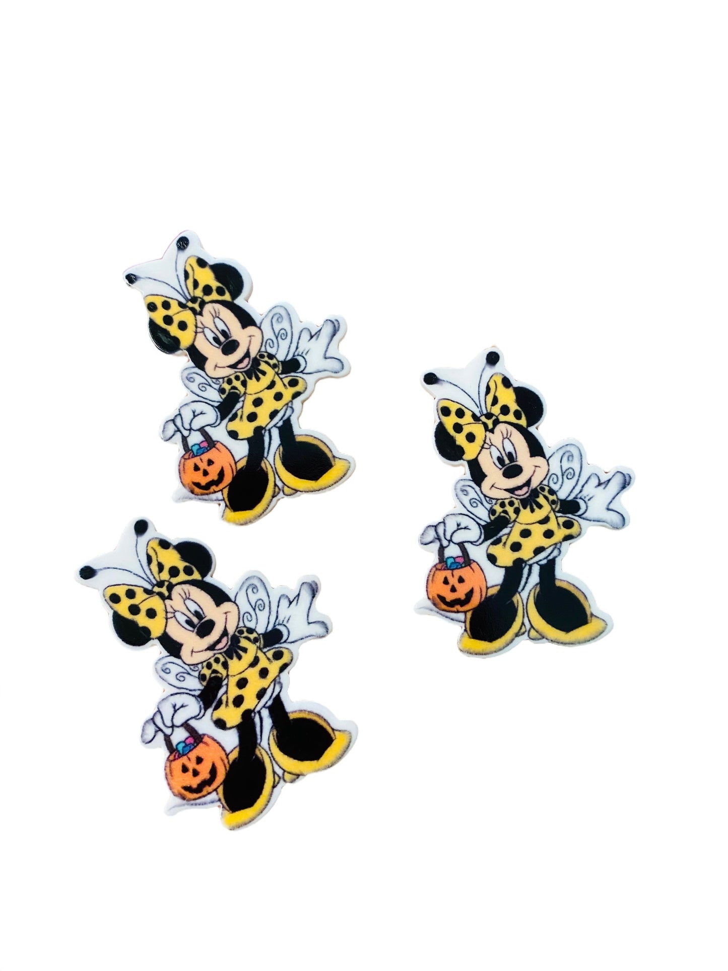 Minnie Mouse Halloween Resin Planar (1 pieces)