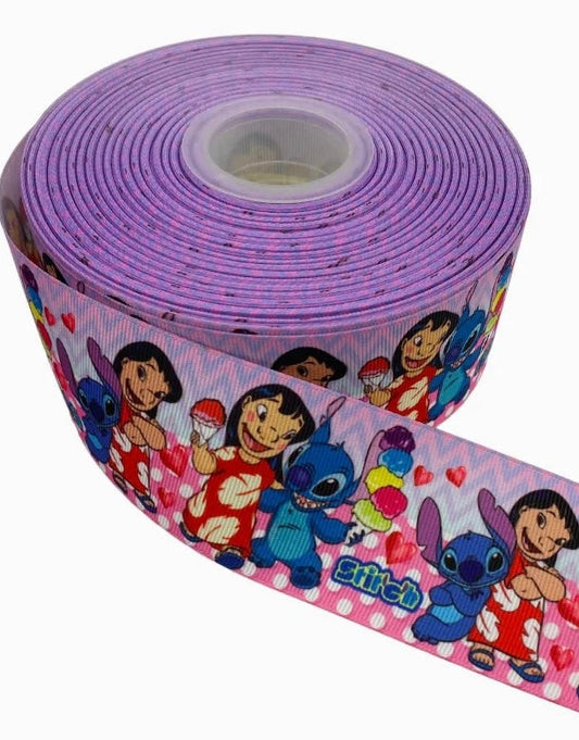 Lilo and Stitch Ribbon  (50mm / 2 inches)