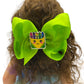 Apple Green, Solid Color Jumbo hair clip